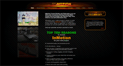 Desktop Screenshot of inmotion-ca.com